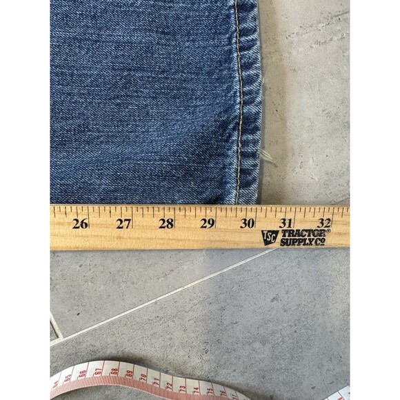 Cinch Carter Jeans Mens 36x30 Blue Denim Relaxed Boot Cut Western - Picture 7 of 16